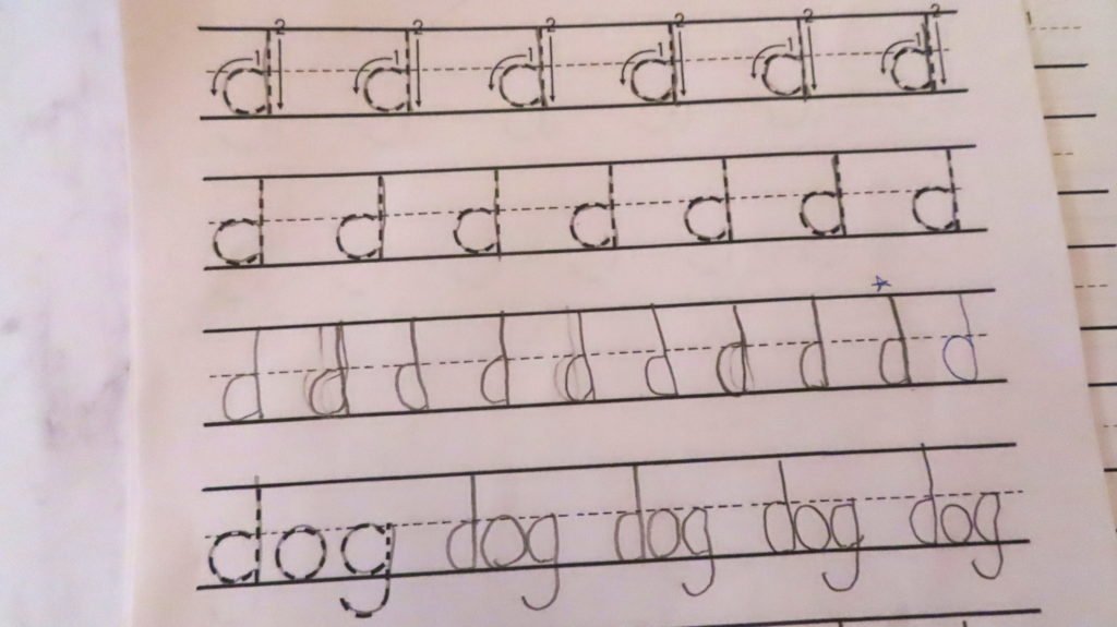 grade-one-handwriting-sample