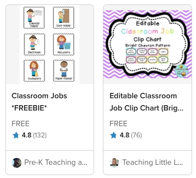 classroom-jobs-tpt-freebies-sample