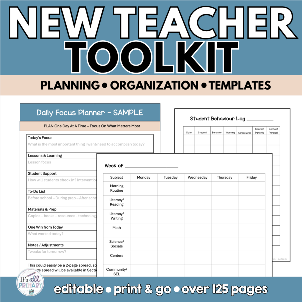 New-Teacher-Toolkit-Simple-Planning-System